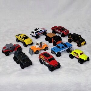 Hot Wheels Off Road Truck Lot 1:64 Big Wheels Jeeps Pickups Used Diecast